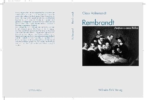 9783770540020: Rembrandt: Anatomie eines Bildes