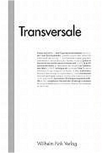 9783770540761: Transversale, N° 1/2005 : Distanciation-compréhension : Abstand-Verständnis