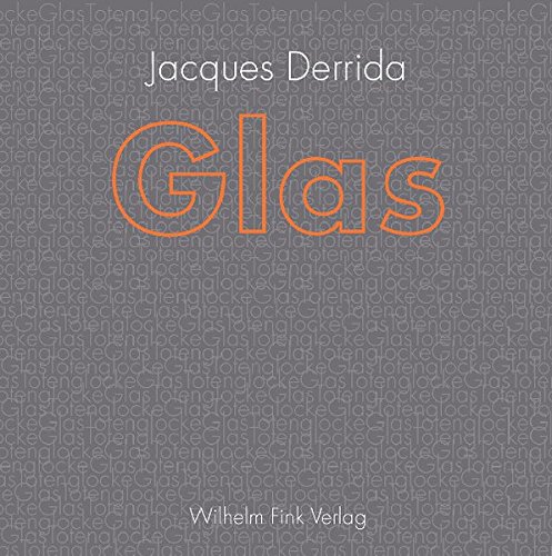 Glas: Totenglocke (9783770541102) by Derrida, Jacques
