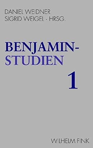 Beispielbild fr Benjamin-Studien 1 zum Verkauf von modernes antiquariat f. wiss. literatur