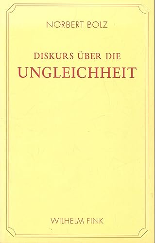 Stock image for Diskurs ber die Ungleichheit. ein Anti-Rousseau, for sale by modernes antiquariat f. wiss. literatur