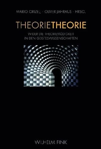 Stock image for Theorietheorie: Wider Die Theoriemdigkeit In Den Geisteswissenschaften for sale by Revaluation Books
