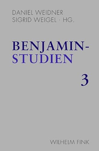 Imagen de archivo de Benjamin-Studien 3, a la venta por modernes antiquariat f. wiss. literatur