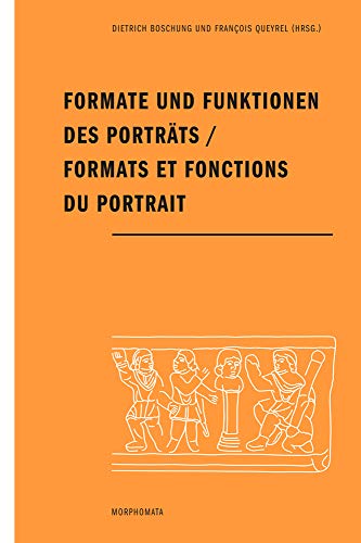 Stock image for Formate Und Funktionen Des Portrats / Formats Et Fonctions Du Portrait for sale by Librairie Th  la page