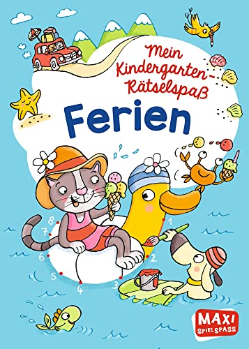 Beispielbild fr Mein Kindergarten-Rtselspa. Ferien (Maxi) zum Verkauf von medimops