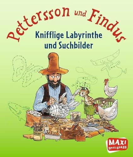 Stock image for Pettersson & Findus - Knifflige Labyrinthe und Suchbilder for sale by medimops