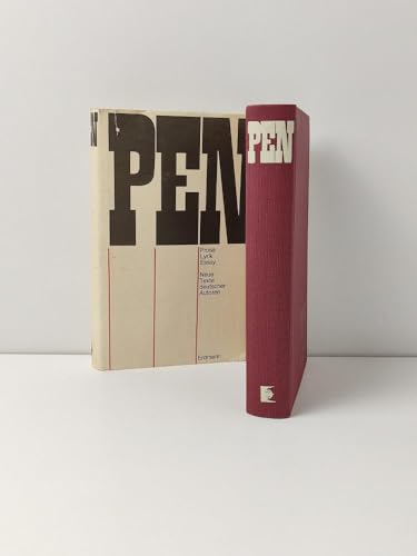 9783771101237: Pen. Prosa, Lyrik, Essay. Neue Texte deutscher Autoren