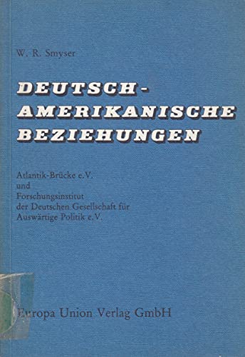 Stock image for Deutsch-amerikanische Beziehungen (German Edition) for sale by Wonder Book