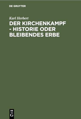 Der Kirchenkampf - Karl Herbert
