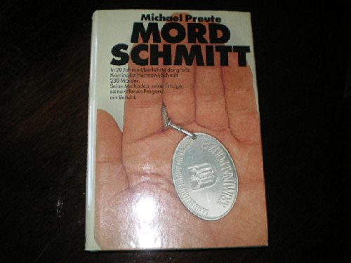 Beispielbild fr Mord Schmitt zum Verkauf von medimops