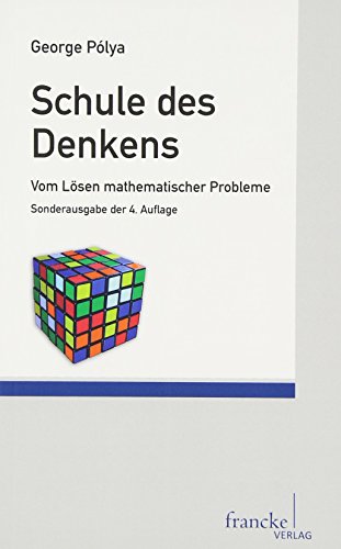 Stock image for Schule des Denkens -Language: german for sale by GreatBookPrices