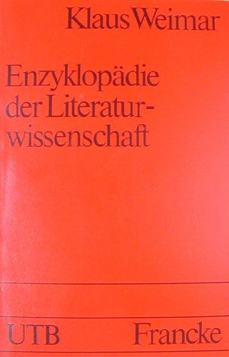 Beispielbild fr Enzyklopdie der Literaturwissenschaft (UTB 1034) zum Verkauf von medimops