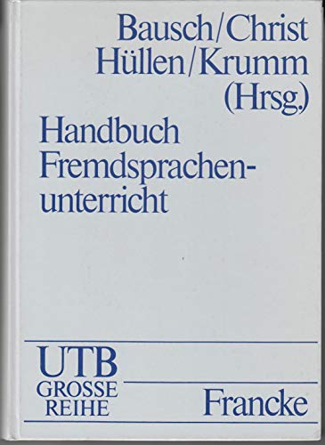 Stock image for Handbuch Fremdsprachenunterricht for sale by ACADEMIA Antiquariat an der Universitt