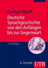 Beispielbild fr Deutsche Sprachgeschichte : ein Studienbuch zum Verkauf von medimops