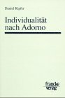 Imagen de archivo de Individualitt nach Adorno. Basler Studien zur Philosophie Band 10 a la venta por Hylaila - Online-Antiquariat