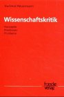 9783772027536: Wissenschaftskritik: Konzepte, Positionen, Probleme (German Edition)