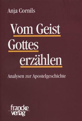 Stock image for Vom Geist Gottes erzhlen. for sale by SKULIMA Wiss. Versandbuchhandlung