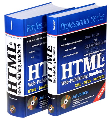 HTML & Web-Publishing Handbuch Gesamtpaket, 2 Bde. m. CD-ROM von Stefan Münz (Autor), Wolfgang Nefzger (Autor) Franzis Professional Series HTML und Web-Publishing Handbuch - Stefan Münz (Autor), Wolfgang Nefzger (Autor)