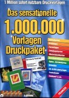 9783772310102: Das sensationelle 1.000.000 Vorlagen Druckpaket - 1 Million sofort nutzbare Druckvorlagen - Das ultimative Designvorlagenpaket mit 5 CD-ROMs und mehr als 1 Million Vorlagen