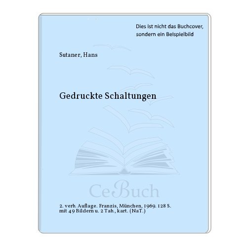 Gedruckte Schaltungen - Sutaner, Hans