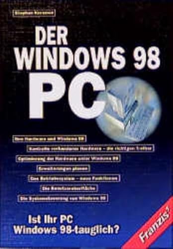 Beispielbild fr Der Windows 98 PC zum Verkauf von Antiquariat BuchX