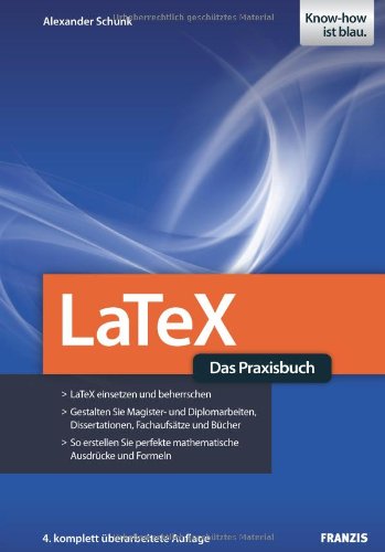 9783772367304: LaTeX - Das Praxisbuch