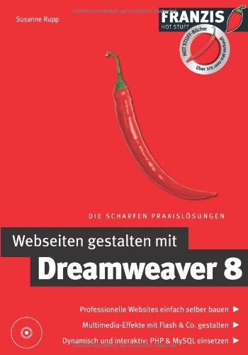9783772370502: Webseiten gestalten mit Dreamweaver 8