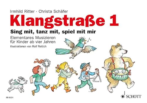 Stock image for Klangstrae 1 - Kinderheft: mit Elterninformationen, Anwesenheitsheft und Arbeitsblttern for sale by Books Unplugged