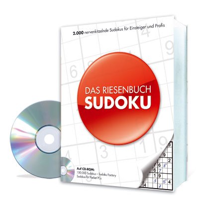 Das Riesenbuch Sudoku, CD-ROM u. Buch von Martin Bauer (Autor) - Martin Bauer (Autor)