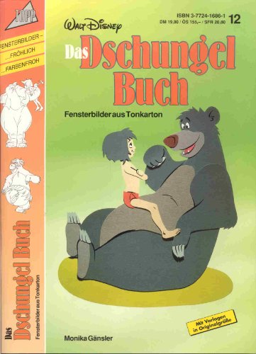 Beispielbild fr Walt Disney. Das Dschungel Buch. Fensterbilder aus Tonkarton. zum Verkauf von medimops