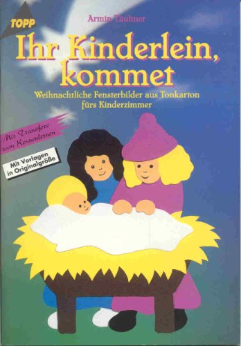 Immagine stock per Ihr Kinderlein, kommet. Weihnachtliche Fensterbilder aus Tonkarton f�rs Kinderzimmer.