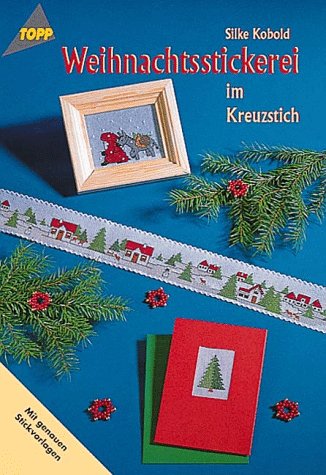 Beispielbild fr Weihnachtsstickerei im Kreuzstich. zum Verkauf von medimops