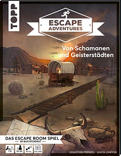 Imagen de archivo de Escape Adventures ? Von Schamanen und Geisterstdten: Das ultimative Escape-Room-Erlebnis jetzt auch als Buch! Mit XXL-Mystery-Map fr 1-4 Spieler. 90 Minuten Spielzeit a la venta por medimops