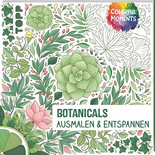 Beispielbild fr Colorful Moments - Botanicals: Ausmalen und entspannen zum Verkauf von medimops