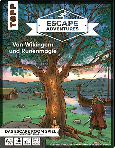 Imagen de archivo de Escape Adventures ? Von Wikingern und Runenmagie: Das ultimative Escape-Room-Erlebnis jetzt auch als Buch! Mit XXL-Mystery-Map fr 1-4 Spieler. 90 Minuten Spielzeit a la venta por medimops