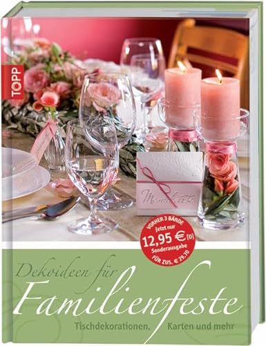 Dekoideen für Familienfeste : Tischdekorationen, Karten und mehr. Topp