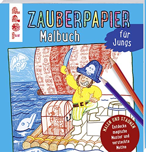 Beispielbild fr Zauberpapier Malbuch fr Jungs -Language: german zum Verkauf von GreatBookPrices