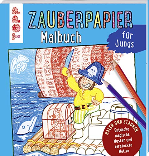 Stock image for Zauberpapier Malbuch fr Jungs -Language: german for sale by GreatBookPrices