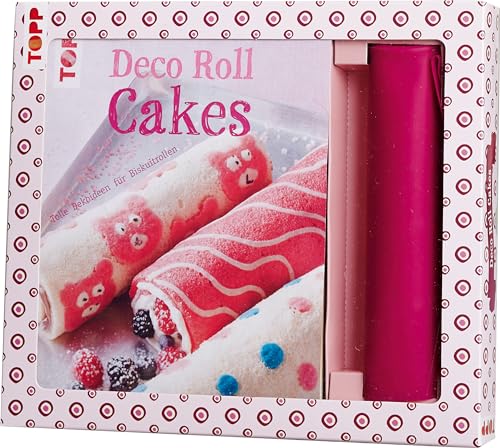 Imagen de archivo de Kreativ-Set Deco Roll Cakes: Buch mit Grundanleitungen und Rezepten und Silikonmatte in Pink (Buch plus Material) a la venta por medimops