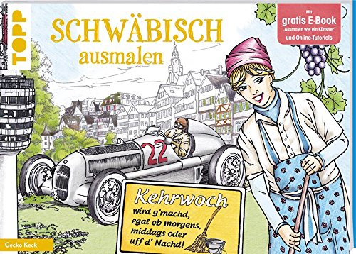 Stock image for Schwbisch ausmalen: 30 typisch schwbische Motive for sale by medimops