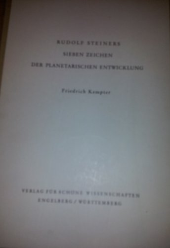 Der Jahreskreislauf und die sieben KuÌˆnste (Studien und Versuche) (German Edition) (9783772500695) by Prokofieff, Sergei O
