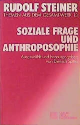 Beispielbild fr (Steiner, Rudolf): Rudolf Steiner Themen aus dem Gesamtwerk (Themen TB.), Nr.13, Soziale Frage und Anthroposophie zum Verkauf von medimops