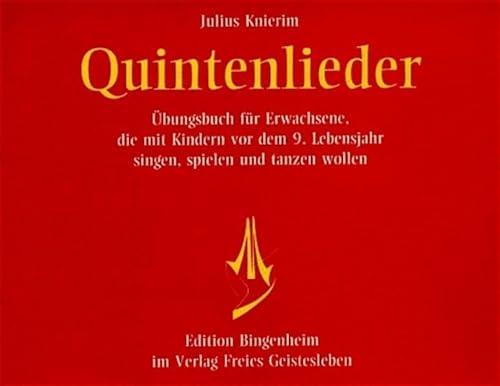 Stock image for Knierim, J: Quintenlieder for sale by Blackwell's