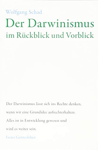 Imagen de archivo de Der Darwinismus im Rückblick und Vorblick: Was den Menschen zum Menschen machte a la venta por WorldofBooks