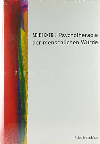 Beispielbild fr Psychotherapie der menschlichen Wrde. Aus dem Niederlnd. von Marianne Holberg, zum Verkauf von Buchparadies Rahel-Medea Ruoss