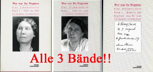 Beispielbild fr Wer war Ita Wegman, Alle 3 Bnde! Zeylmans van Emmichoven, J E zum Verkauf von online-buch-de