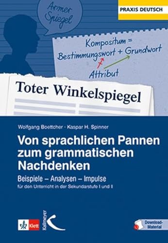 Stock image for Von sprachlichen Pannen zum grammatischen Nachdenken -Language: german for sale by GreatBookPrices