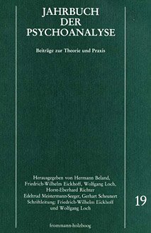 9783772811838: Jahrbuch der Psychoanalyse / Band 19: NEUAUFLAGE IN VORBEREITUNG