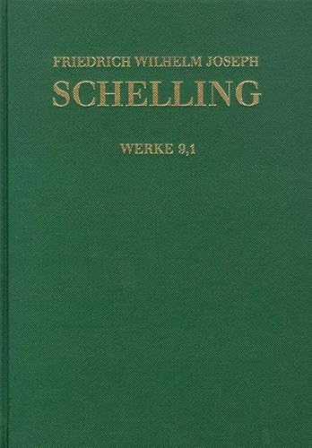 9783772819032: Friedrich Wilhelm Joseph Schelling: Historisch-kritische Ausgabe / Reihe I: Werke,1-2: System Des Transscendentalen Idealismus 1800: ... Des Transscendentalen Idealismus (1800)