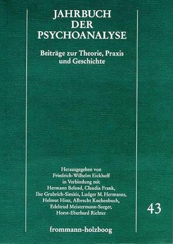 Stock image for Jahrbuch der Psychoanalyse / Band 43 for sale by medimops